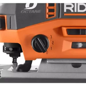 RIDGID 18-Volt OCTANE Jig Saw with 18-Volt Lithium-Ion 2.0 Ah Battery and Charger Kit