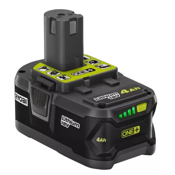 RYOBI 18-Volt ONE+ Cordless 5-1/2 in. Circular Saw with (1) 4.0 Ah Lithium-Ion Battery and 18-Volt Charger