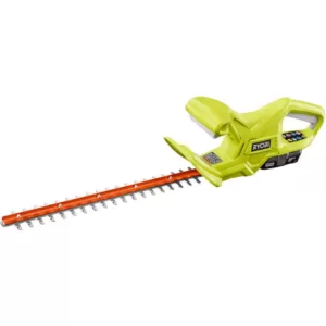 RYOBI ONE+ Lithium+ 18 in. 18-Volt Lithium-Ion Cordless Hedge Trimmer - 1.5 Ah Battery and Charger Included