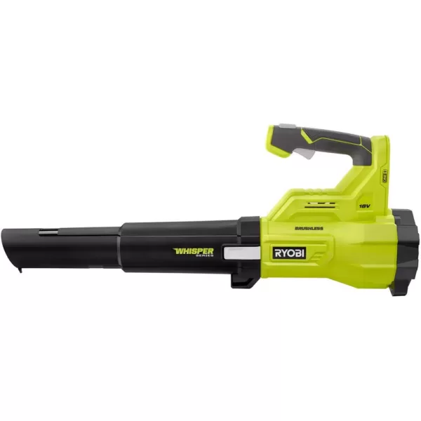 RYOBI 110 MPH 410 CFM 18-Volt ONE+ Brushless Cordless Variable-Speed Lithium-Ion Jet Fan Blower (Tool-Only)