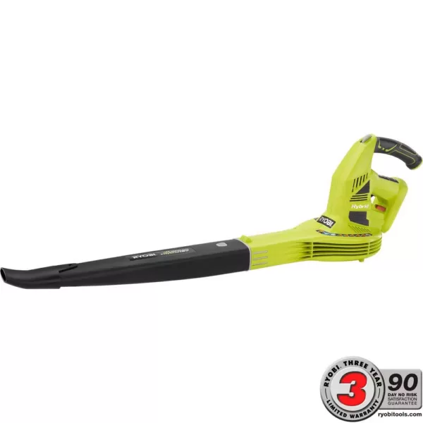 RYOBI ONE+ 150 MPH 200 CFM 18-Volt Lithium-Ion Cordless Battery Hybrid Leaf Blower/Sweeper (Tool Only)