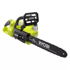 RYOBI 40-Volt Lithium-Ion Cordless Attachment Capable String Trimmer and Brushless Chainsaw w/4.0Ah Battery & Charger Included