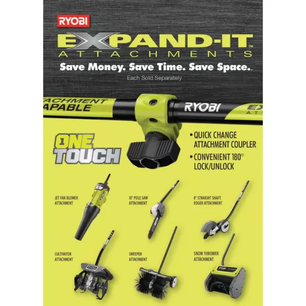 RYOBI 18 in. 10 Amp Electric Corded String Trimmer and 8 Amp Jet Fan Blower Kit