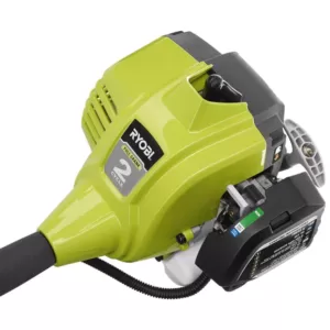 RYOBI 25cc 2-Cycle Attachment Capable Full Crank Straight Gas Shaft String Trimmer