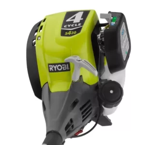 RYOBI Reconditioned 4-Cycle 30cc Attachment Capable Straight Shaft Gas Trimmer