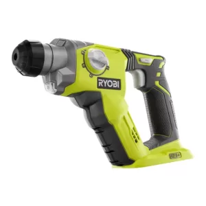 RYOBI 18-Volt ONE+ Lithium-Ion Cordless 1/2 in. SDS-Plus Rotary Hammer Drill with 2.0 Ah Battery and Charger Kit