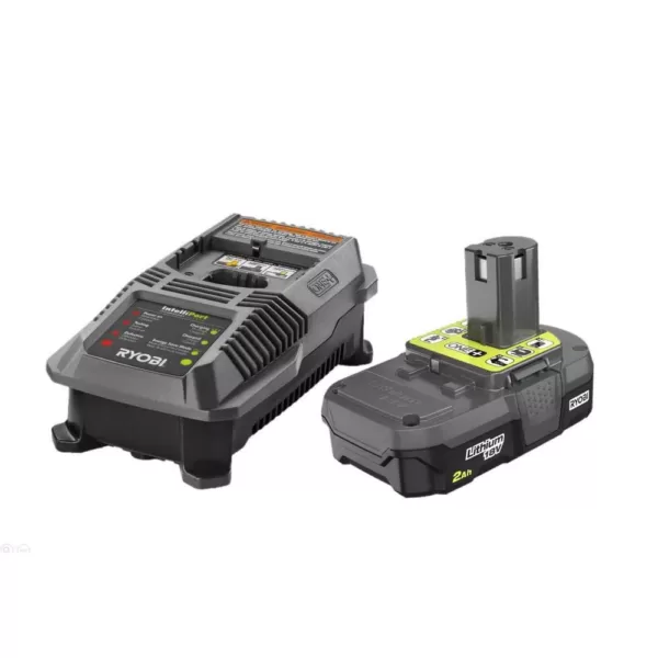 RYOBI 18-Volt ONE+ Lithium-Ion Cordless 1/2 in. SDS-Plus Rotary Hammer Drill with 2.0 Ah Battery and Charger Kit