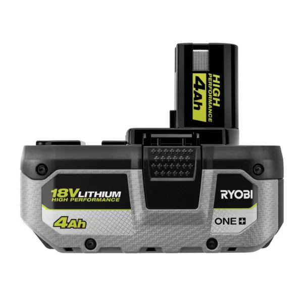RYOBI ONE+ HP 18V Brushless Cordless 1/2 in. Hammer Drill Kit with (1) 4.0 Ah HIGH PERFORMANCE Battery, Charger, and Tool Bag
