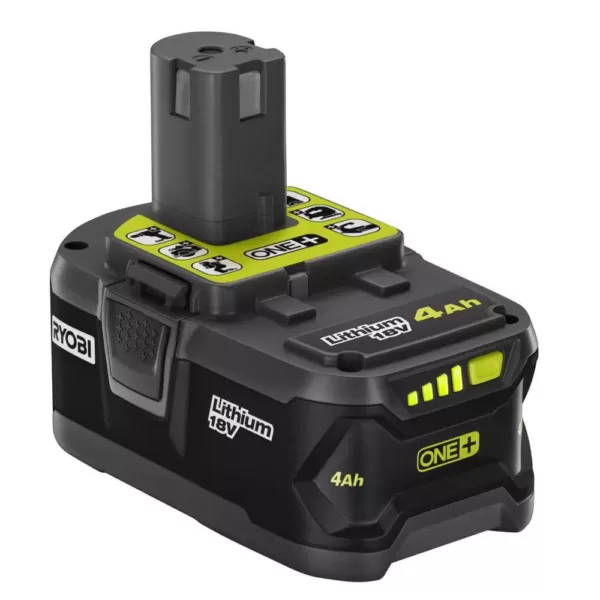 RYOBI 18-Volt ONE+ Cordless Brushless 3-Speed 1/4 in. Hex Impact Driver with 4.0 Ah Lithium-Ion Battery