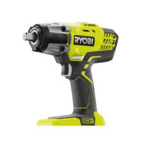 RYOBI 18-Volt ONE+ Cordless 3-Speed 1/2 in. Impact Wrench with 2.0 Ah Battery and Charger Kit