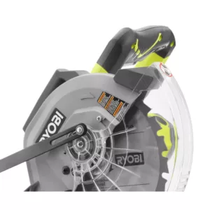 RYOBI 15 Amp 10 in. Sliding Compound Miter Saw and 18-Volt Cordless ONE+ 1/2 in. Drill/Driver Kit w/(1)1.5 Ah Battery, Charger