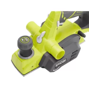 RYOBI 18-Volt ONE+ 3-1/4 in. Planer, 1/4 Sheet Sander with Dust Bag, and Fixed Base Trim Router (Tools Only)