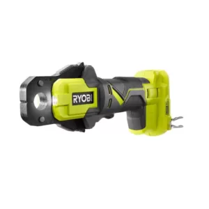 RYOBI 18-Volt ONE+ PEX Crimp Ring Press Tool with 2.0 Ah Lithium-Ion Battery and Dual Chemistry IntelliPort Charger