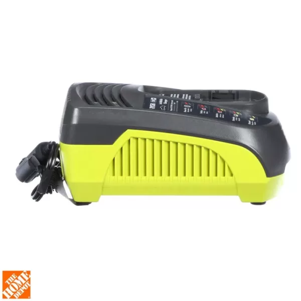 RYOBI 18-Volt ONE+ In-Vehicle Dual Chemistry Charger for use with 12V DC Outlet