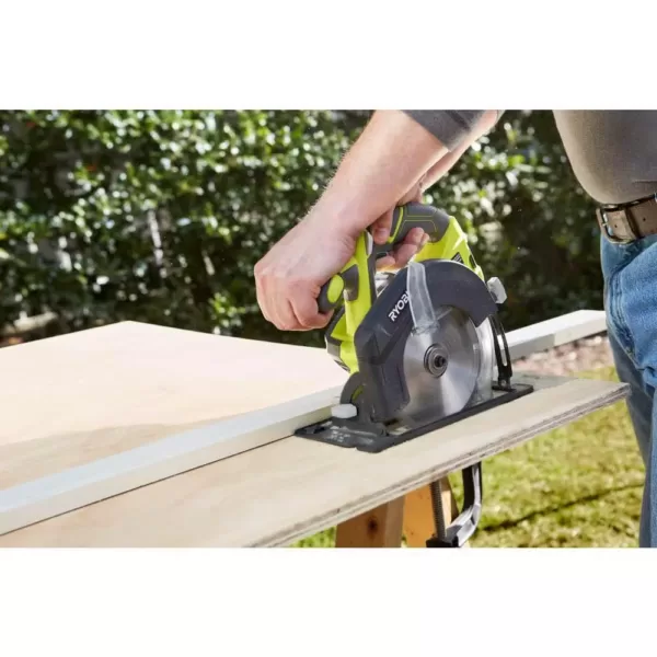 RYOBI 18-Volt ONE+ Lithium-Ion Cordless 2-Tool Combo Kit w/ Drill/Driver, Circular Saw, (2) 1.5 Ah Batteries, Charger, and Bag