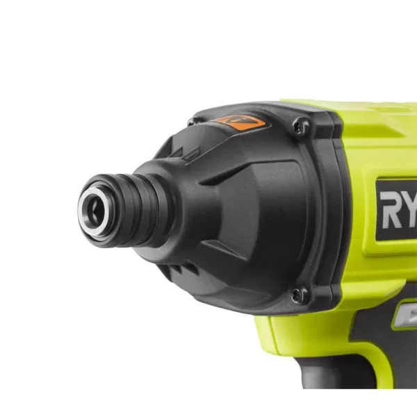 RYOBI 18-Volt ONE+ Cordless 2-Tool Combo Kit w/ (2) 1.5Ah Batteries, Charger & Bag w/ BONUS Impact Rated Driving Kit (70Piece)