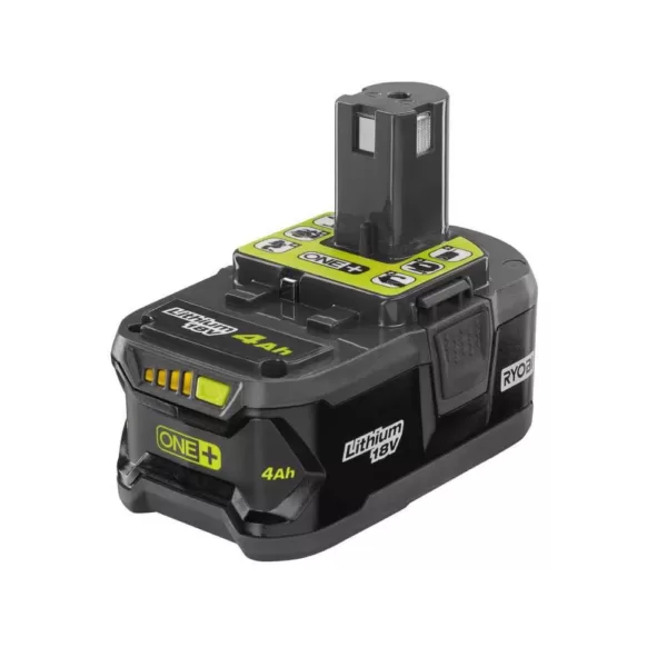 RYOBI 18-Volt ONE+ Cordless 4-Tool Combo Kit w/ (2) Batteries, Charger & Bag w/ BONUS Impact Rated Driving Kit (70-Piece)