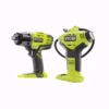 RYOBI ONE+ 18V Cordless 1/2 in. Impact Wrench and Power Inflator Kit (Tools Only)