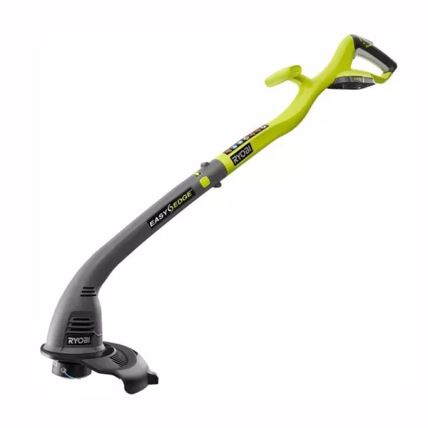 RYOBI 13 in. ONE+ 18-Volt Lithium-Ion Battery Walk Behind Push Lawn Mower & String Trimmer - 4.0 Ah Battery/Charger Included
