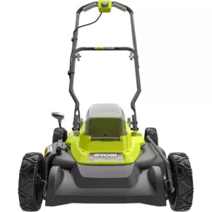 RYOBI 18 in. 40-Volt 2-in-1 Lithium-Ion Cordless Battery Walk Behind Push Mower with Two 4.0 Ah Batteries and Charger Included