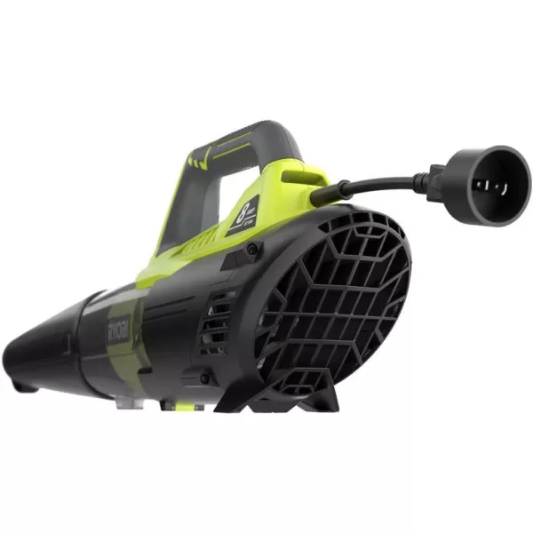 RYOBI 13 in. 11 Amp Corded Electric Walk Behind Push Mower and 8 Amp Electric Jet Fan Blower