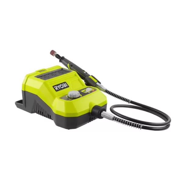 RYOBI 18-Volt ONE+ Cordless Rotary Tool with 1.5 Ah Compact Lithium-Ion Battery