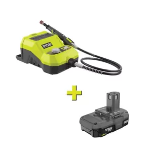 RYOBI 18-Volt ONE+ Cordless Rotary Tool with 1.5 Ah Compact Lithium-Ion Battery