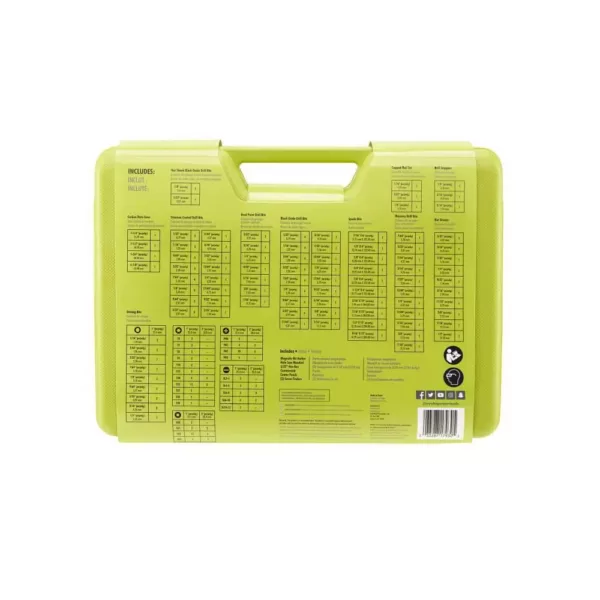 RYOBI Impact Rated Driving Kit (40-Piece) and Multi-Material Drill and Drive Kit (300-Piece)