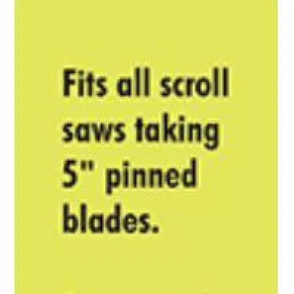 RYOBI 20 Teeth per in. Regular Tooth Scroll Saw Blades (4-Piece)