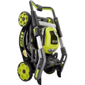 RYOBI 21 in. 40-Volt Brushless Lithium-Ion Cordless SMART TREK Self-Propelled Walk Behind Mower with 6.0Ah Battery and Charger