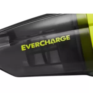 RYOBI 18-Volt ONE+ Lithium-Ion Cordless EVERCHARGE Hand Vacuum Kit with 1.3 Ah Compact Battery and Wall Adaptor/Charger