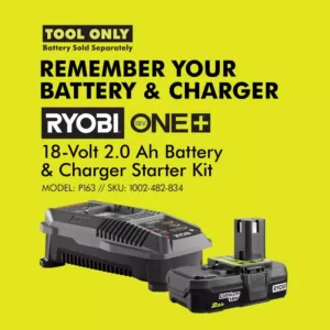 RYOBI 18-Volt ONE+ Lithium-Ion Cordless Compact Workshop Blower and Hand Vacuum (Tools Only)