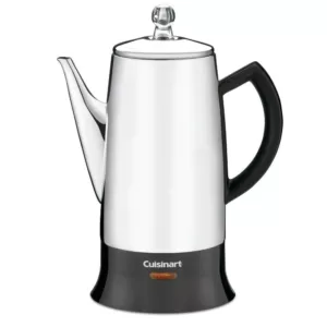 Cuisinart 12-Cup Black Stainless Steel Percolator