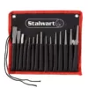 Stalwart Chisel and Punch Set (16-Piece)