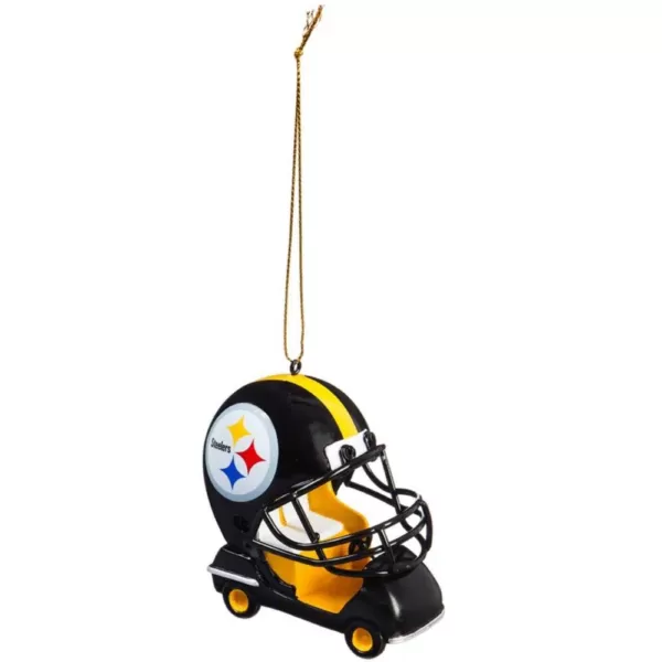 Team Sports America Pittsburgh Steelers 3 in. NFL Field Car Christmas Ornament
