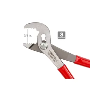 TEKTON 7 in. Angle Nose Slip Joint Pliers