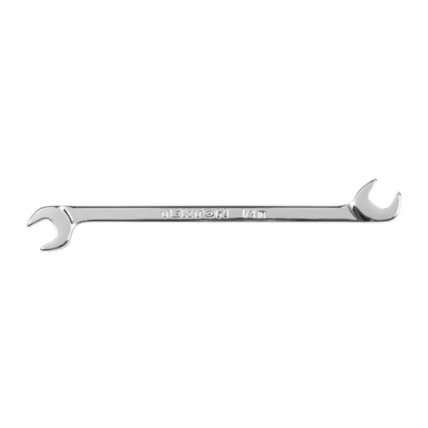 TEKTON 1/4 in. Angle Head Open End Wrench