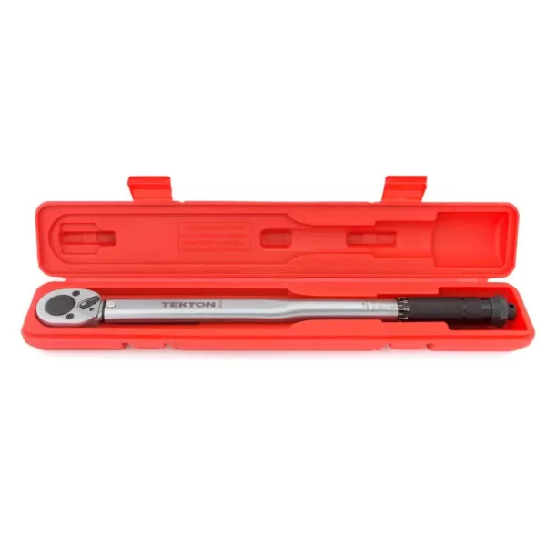 TEKTON 1/2 in. Drive Click Torque Wrench (10-150 ft.-lb.)