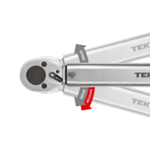 TEKTON 1/2 in. Drive Click Torque Wrench (25-250 ft./lb.)