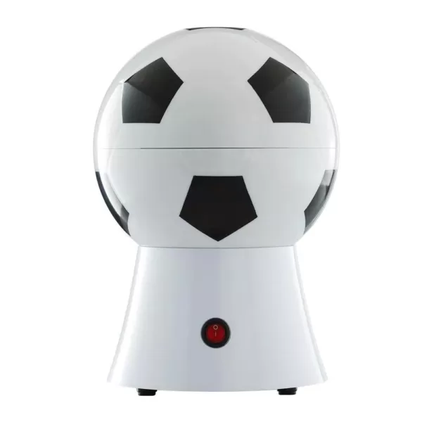 Brentwood Soccer Ball 2 oz. White Countertop Popcorn Machine