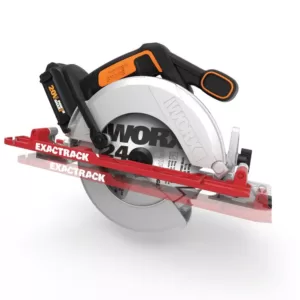 Worx POWER SHARE 20-Volt 6-1/2 in. Circular Saw ExacTrack